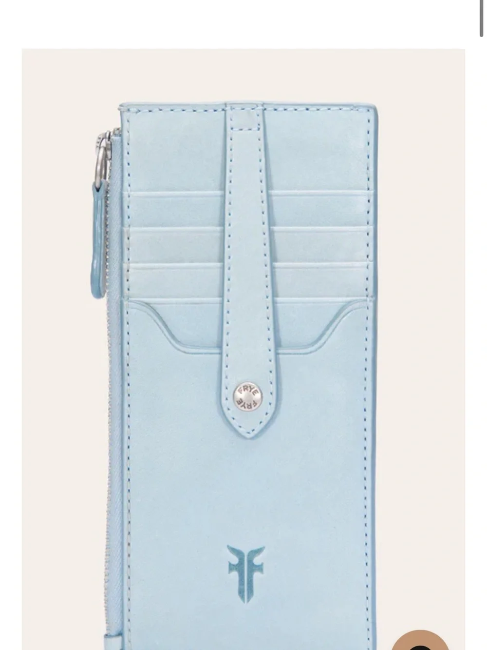 Frye Melissa snap card wallet